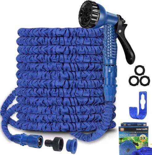 100ft/30m Magic Expandable Lightweight Durable Garden Hose