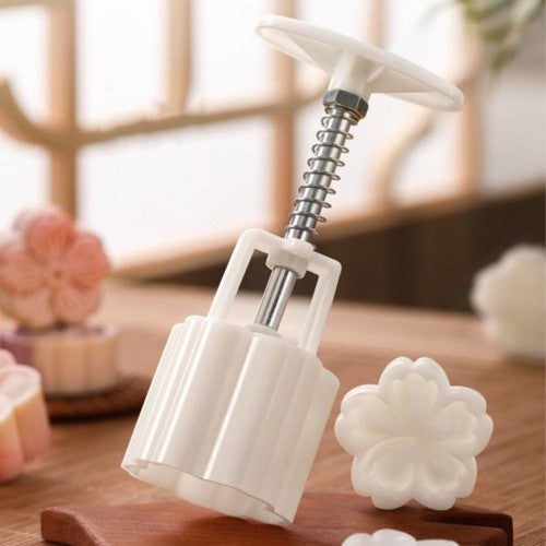 طقم قوالب كعكة القمر اليدوية – أدوات تزيين المعجنات