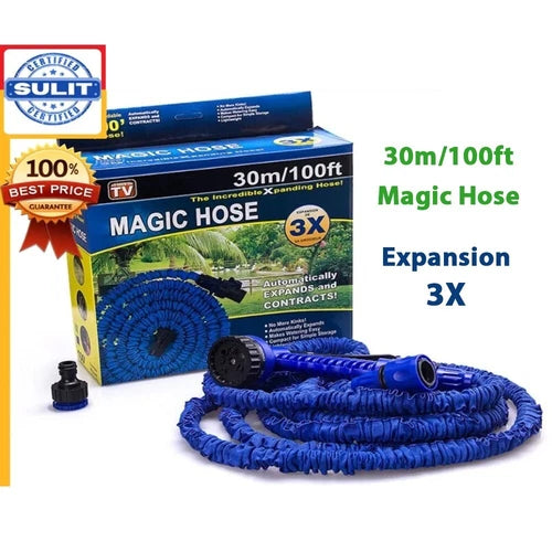 100ft/30m Magic Expandable Lightweight Durable Garden Hose