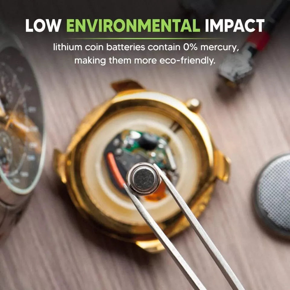 بطاريات ساعات AG4 LR620 G4 قلوية، خلية زرّية، بطارية ليثيوم 1.5 فولت عدد 10